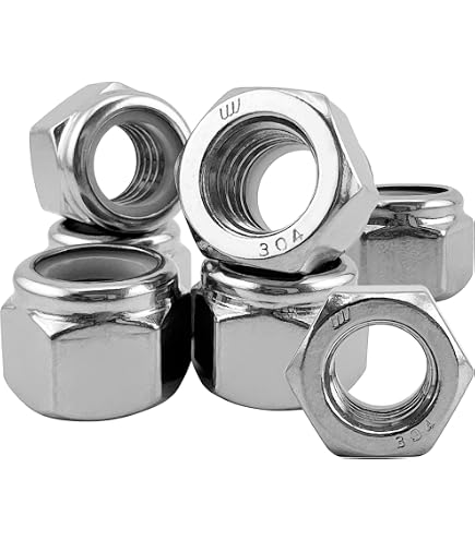 Amazon.com: binifiMux 100pcs M2 x 0.4mm 304 Stainless Steel Nylock
